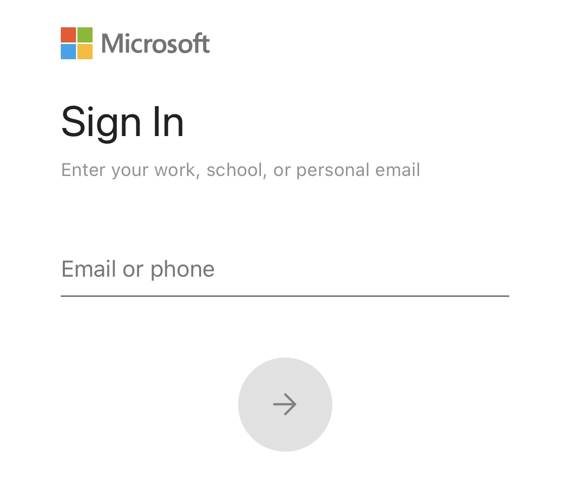 OneDrive web sign in.